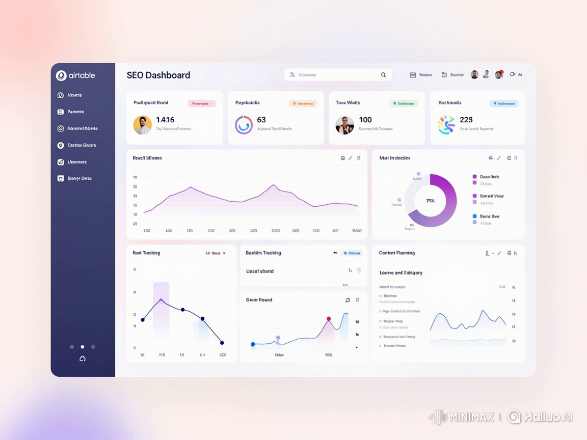 SEO Dashboard Integrated with Airtable – Streamlined SEO Data Management & Automation
